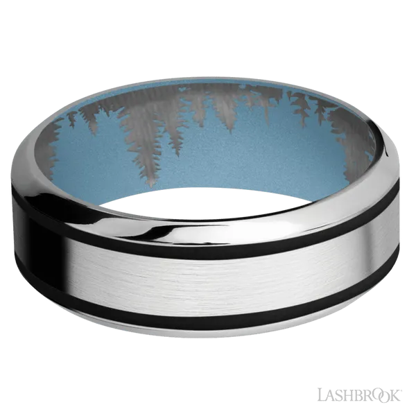 Cobalt Chrome Band Image 3 Raleigh Diamond Fine Jewelry Raleigh, NC