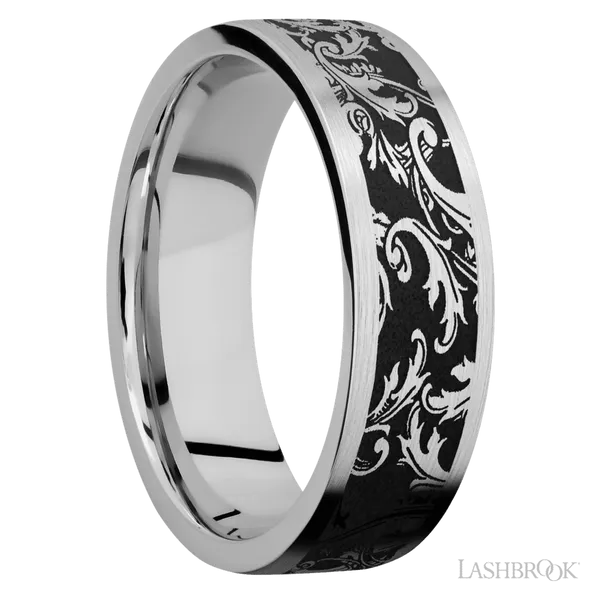 Cobalt Chrome Band Image 2 Raleigh Diamond Fine Jewelry Raleigh, NC