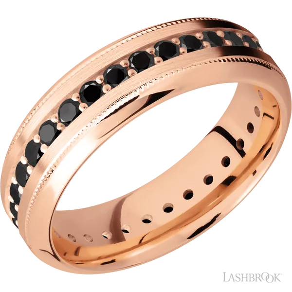 14K Rose Gold with Satin , Polish Finish Dahlkemper's Jewelry Connection Erie, PA