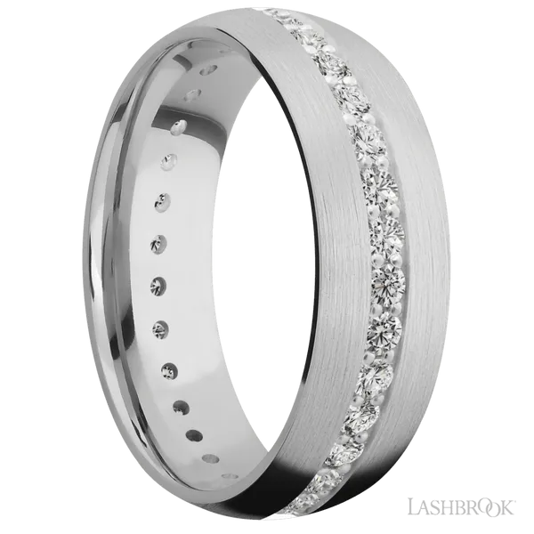 14K White Gold with Satin Finish Image 2 Dahlkemper's Jewelry Connection Erie, PA