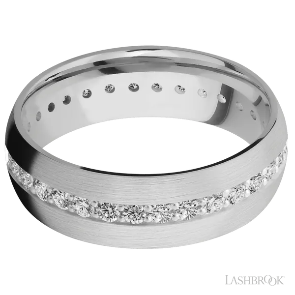 14K White Gold with Satin Finish Image 3 Dahlkemper's Jewelry Connection Erie, PA