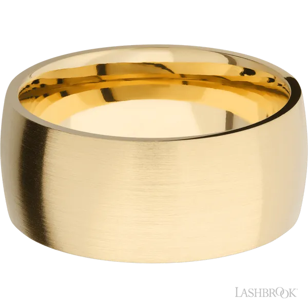 14K Yellow Gold with Satin Finish Image 3 Castle Couture Fine Jewelry Manalapan, NJ