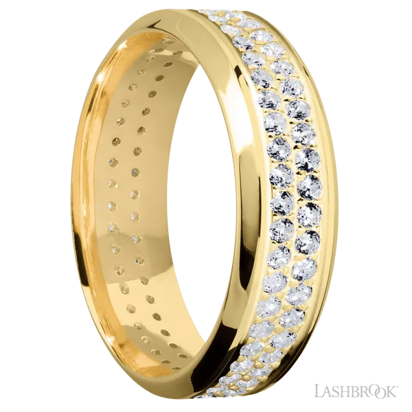 14K Yellow Gold with Polish , Polish Finish Image 2 Baxter's Fine Jewelry Warwick, RI