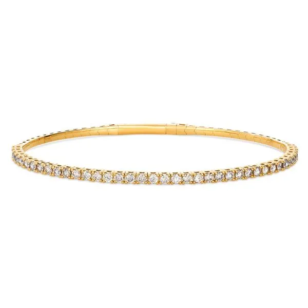 14K Honey Gold™ Bangle Alan Miller Jewelers Oregon, OH