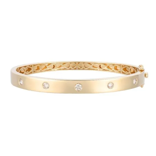 14K Honey Gold™ Bangle Tidwells of Greenwood Greenwood, SC