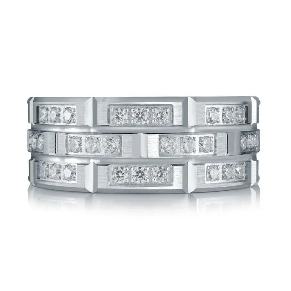 DIAMOND WEDDING BAND Image 2 Cherry Street Jewelers Tulsa, OK