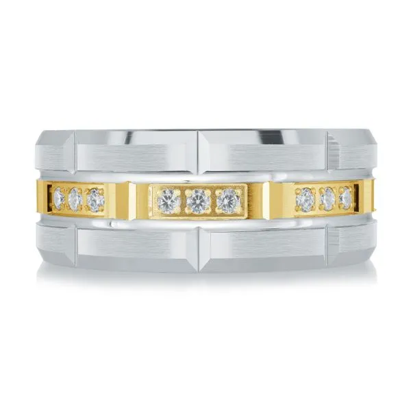 DIAMOND WEDDING BAND Image 2 Thomas A. Davis Jewelers Holland, MI