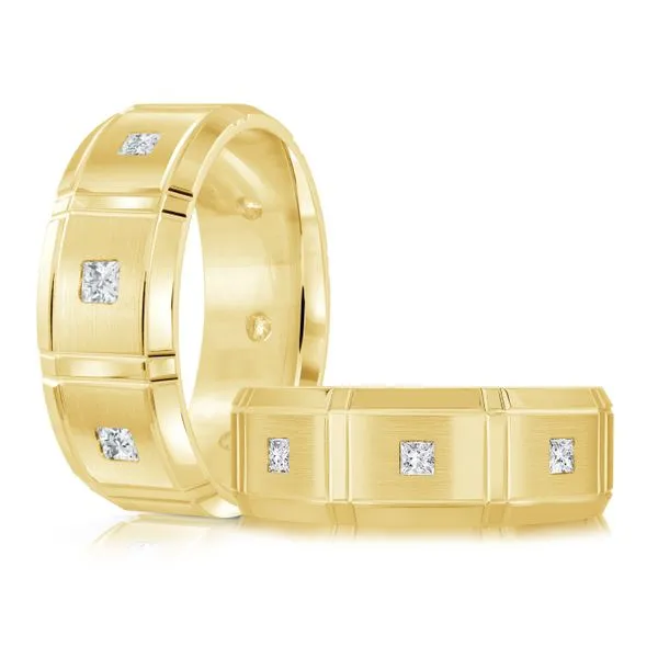 DIAMOND WEDDING BAND Image 3 Cherry Street Jewelers Tulsa, OK