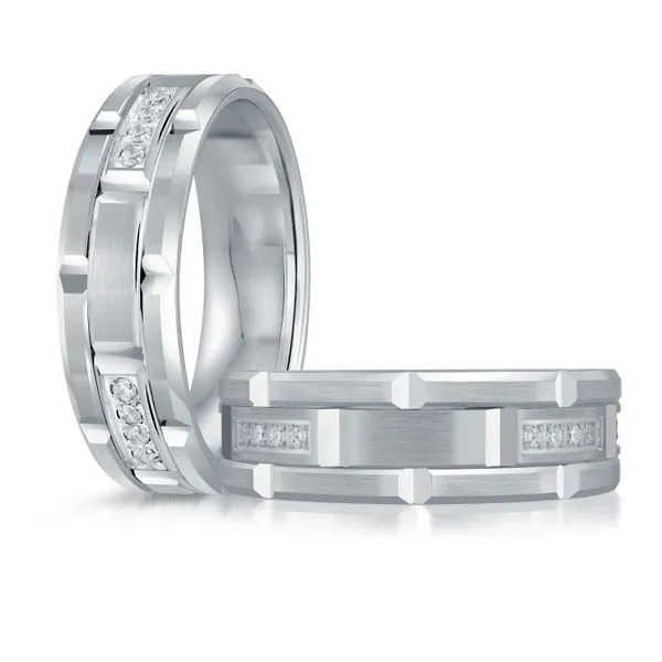 DIAMOND WEDDING BAND Image 3 Becker's Jewelers Burlington, IA