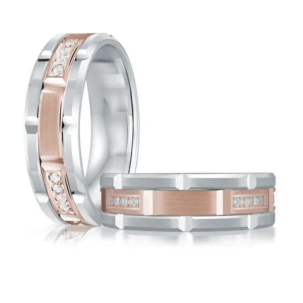 DIAMOND WEDDING BAND Image 3 Cherry Street Jewelers Tulsa, OK