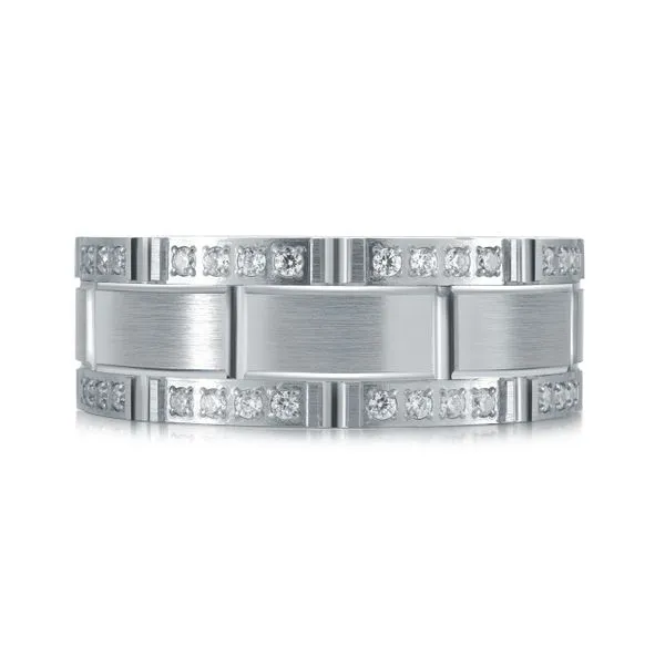 DIAMOND WEDDING BAND Image 2 Cherry Street Jewelers Tulsa, OK