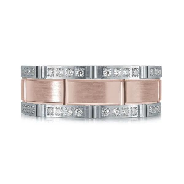 DIAMOND WEDDING BAND Image 2 Cherry Street Jewelers Tulsa, OK