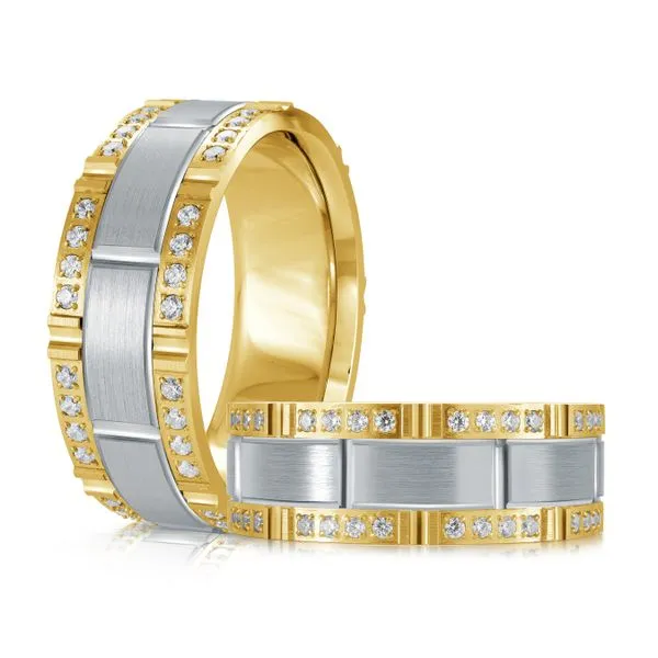 DIAMOND WEDDING BAND Image 3 Thomas A. Davis Jewelers Holland, MI