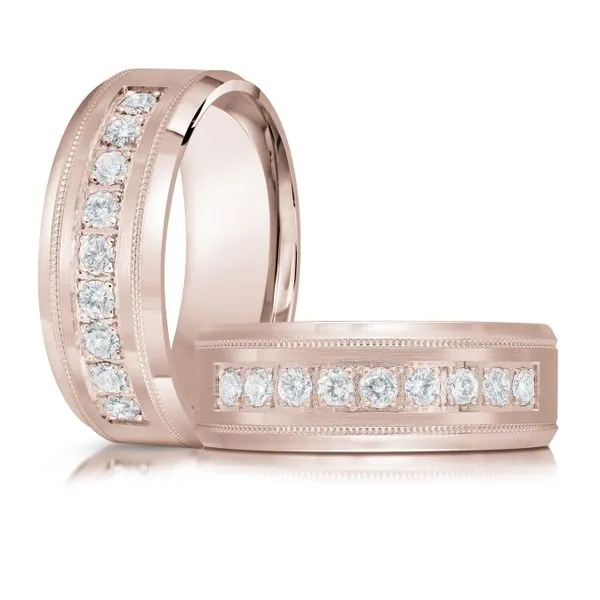 DIAMOND WEDDING BAND Image 3 Designer Jewelers Westborough, MA