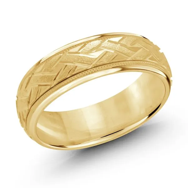 GOLD WEDDING BAND Charles Frederick Jewelers Chelmsford, MA