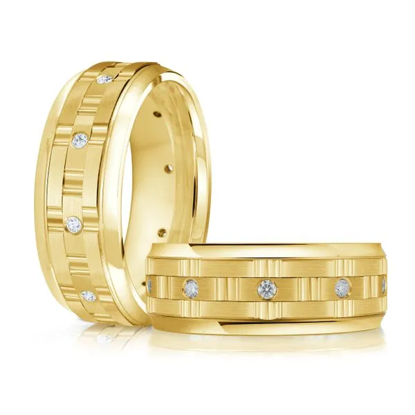 DIAMOND WEDDING BAND Image 3 Cherry Street Jewelers Tulsa, OK