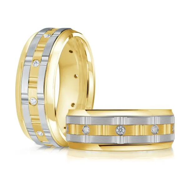 DIAMOND WEDDING BAND Image 3 Cherry Street Jewelers Tulsa, OK