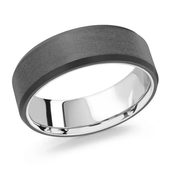 CARBON FIBER AND GOLD WEDDING BAND Cherry Street Jewelers Tulsa, OK