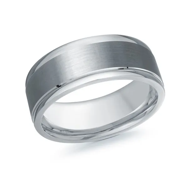 TANTALUM AND GOLD WEDDING BAND Cherry Street Jewelers Tulsa, OK