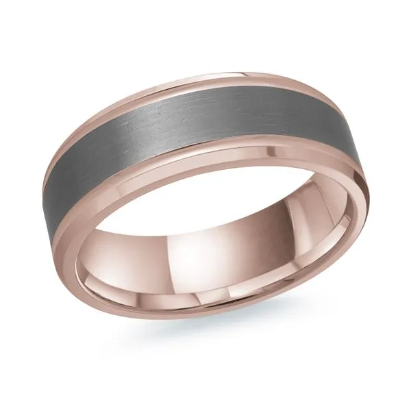 TANTALUM AND GOLD WEDDING BAND Thomas A. Davis Jewelers Holland, MI