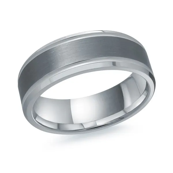 TANTALUM AND GOLD WEDDING BAND Cherry Street Jewelers Tulsa, OK