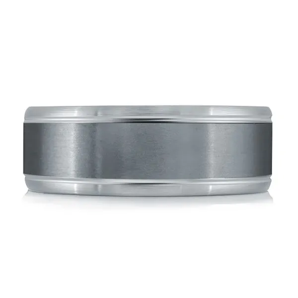 TANTALUM AND GOLD WEDDING BAND Image 2 Cherry Street Jewelers Tulsa, OK