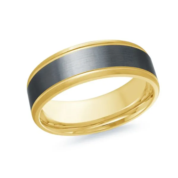 TANTALUM AND GOLD WEDDING BAND Sanders Jewelers Gainesville, FL