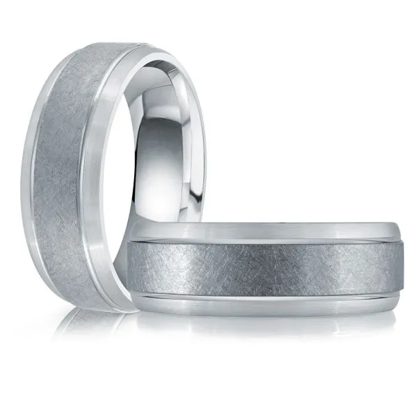 TANTALUM AND GOLD WEDDING BAND Image 3 Cherry Street Jewelers Tulsa, OK