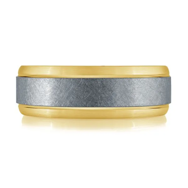 TANTALUM AND GOLD WEDDING BAND Image 2 Jo & Co. Jewelers Hardy, VA