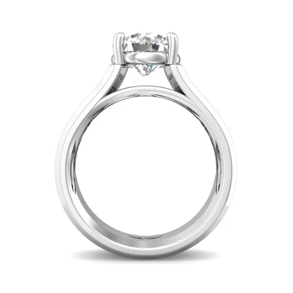 FlyerFit Encore 14K White Gold Engagement Ring Image 3 Diamond Source Jewelers Greenwood Village, CO