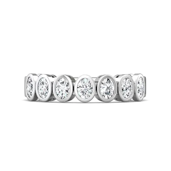 Martin Flyer Classic Diamond Bands 14K White Gold Anniversary Band H-I SI1 Valentine's Fine Jewelry Dallas, PA