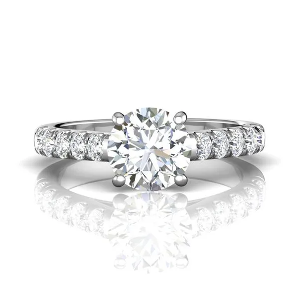 FlyerFit Encore 18K White Gold Engagement Ring H-I SI1 Valentine's Fine Jewelry Dallas, PA