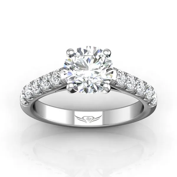FlyerFit Encore 18K White Gold Engagement Ring H-I SI1 Image 2 Valentine's Fine Jewelry Dallas, PA