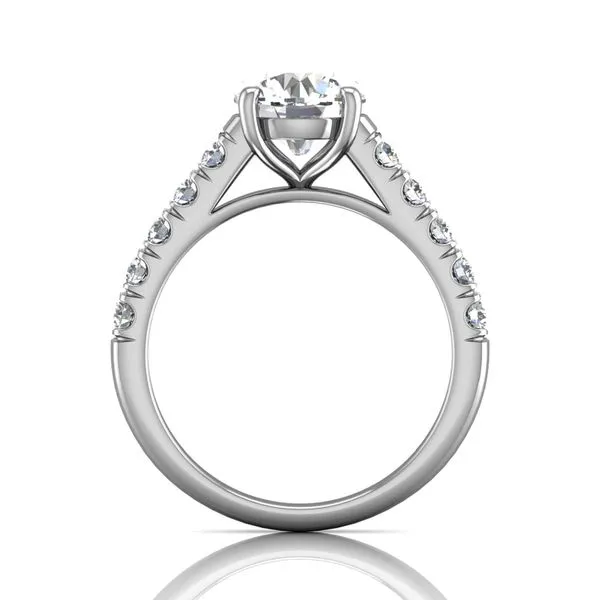 FlyerFit Encore 18K White Gold Engagement Ring H-I SI1 Image 3 Valentine's Fine Jewelry Dallas, PA