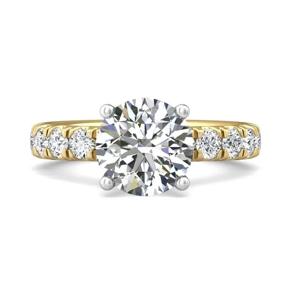 FlyerFit Encore 14K Yellow and 14K White Gold Engagement Ring G-H VS2-SI1 Diamond Source Jewelers Greenwood Village, CO