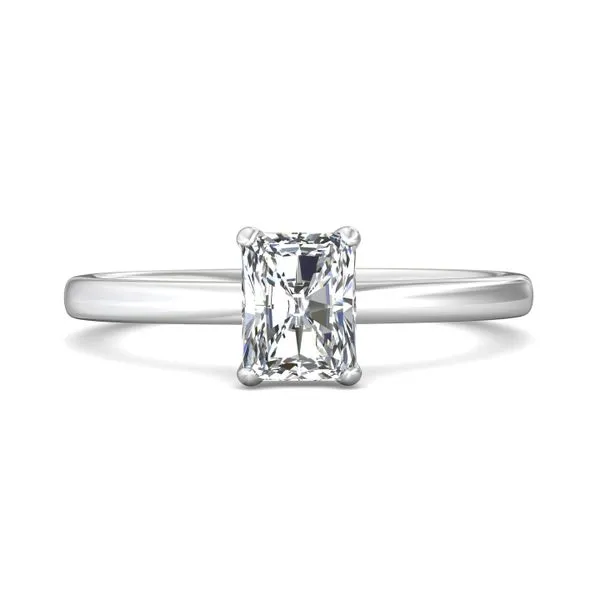 FlyerFit Solitaire 14K White Gold Engagement Ring Diamond Source Jewelers Greenwood Village, CO