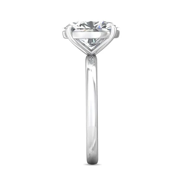 FlyerFit Solitaire 14K White Gold Engagement Ring Image 4 Becky Beauchine Kulka Diamonds and Fine Jewelry Okemos, MI