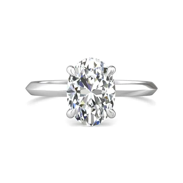 FlyerFit Solitaire Platinum Engagement Ring H-I SI2 Valentine's Fine Jewelry Dallas, PA
