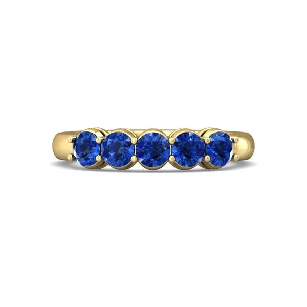 Martin Flyer Classic Color Bands 14K Yellow Gold Anniversary Band G-H VS2-SI1 Valentine's Fine Jewelry Dallas, PA