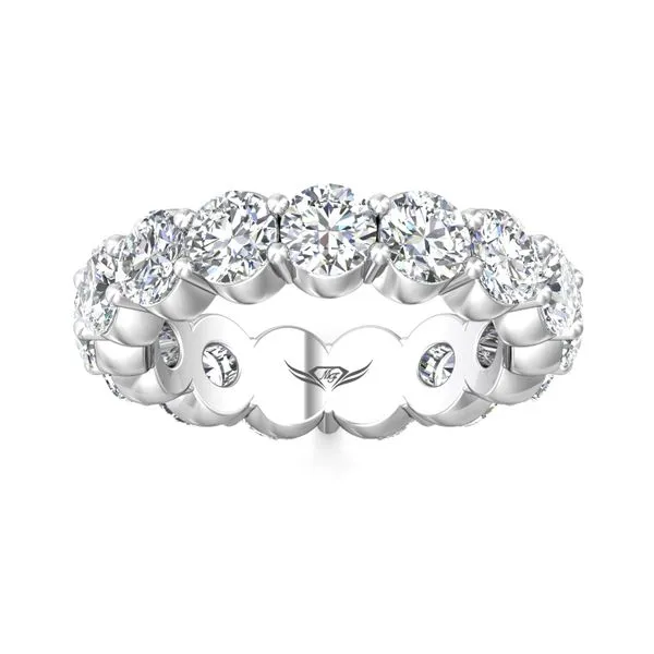 Martin Flyer Classic Diamond Bands 14K White Gold Anniversary Band G-H VS2-SI1 Image 2 Diamond Source Jewelers Greenwood Village, CO