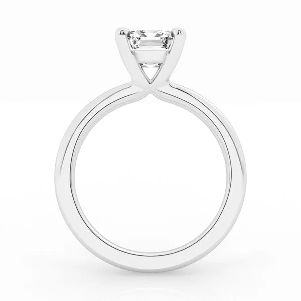 14K White Gold Solitaire Engagement Ring Image 2 Richard's Jewelry Berne, IN