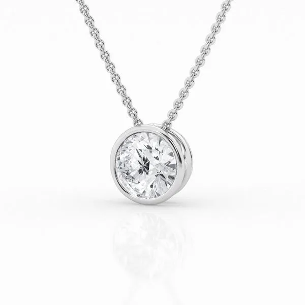 14K White Gold Fashion Pendant Image 2 Richard's Jewelry Berne, IN