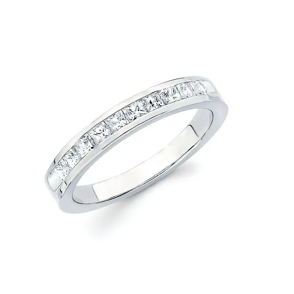 14k White Gold Anniversary Ring Pfaff Jewelers Grandville, MI