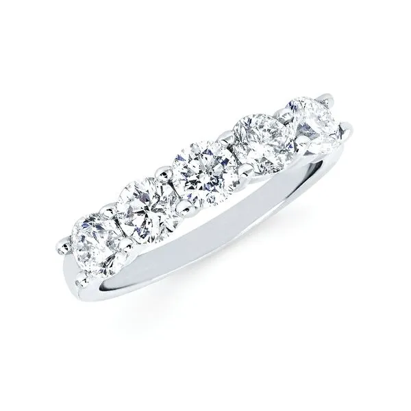 14k White Gold Anniversary Ring Pfaff Jewelers Grandville, MI
