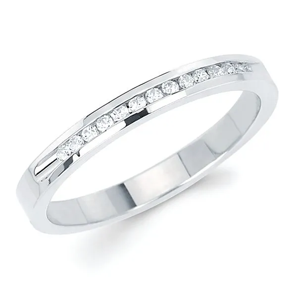 14k White Gold Anniversary Ring Whalen Jewelers Inverness, FL