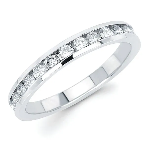 14k White Gold Anniversary Ring Diamond Design Jewelers Somerset, KY