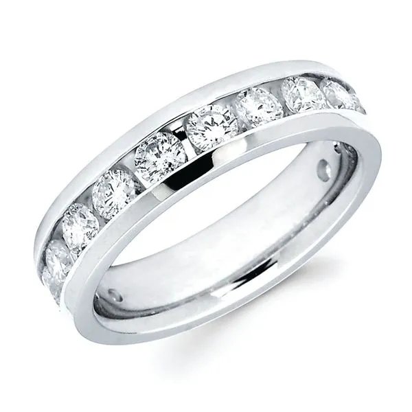 14k White Gold Anniversary Ring Mead Jewelers Enid, OK