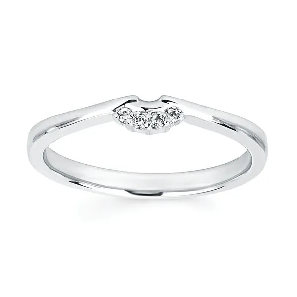 14k White Gold Bridal Set Image 3 Avitabile Fine Jewelers Hanover, MA