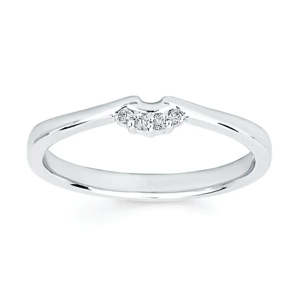 14k White Gold Bridal Set Image 3 Daniel Jewelers Brewster, NY