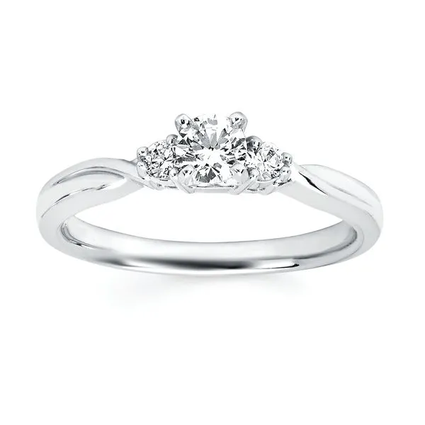 14k White Gold Bridal Set Image 2 Pfaff Jewelers Grandville, MI
